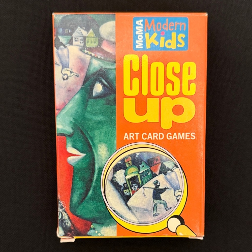 2/$13 MoMA Close Up Art Card Game